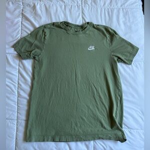 Sage green Nike tee